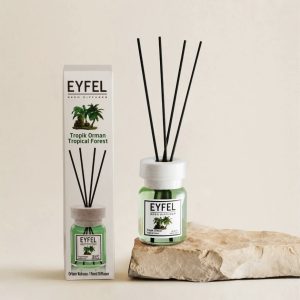 Namų kvapas su lazdelėmis Eyfel Tropikų Miškas, 120 ml