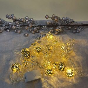 Kalėdinė girlianda LED ,,Burbuliukai”