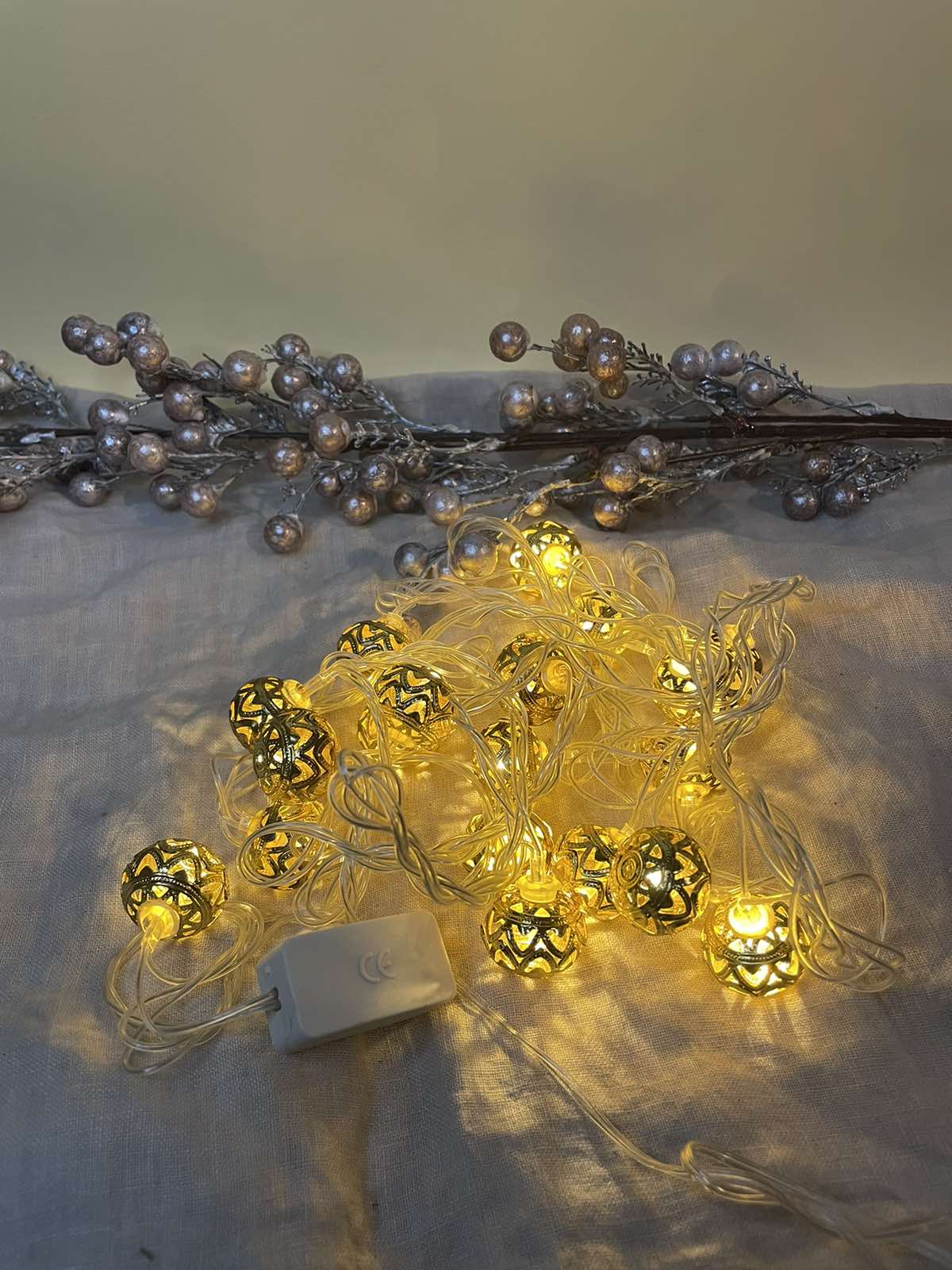 Kalėdinė girlianda LED ,,Burbuliukai''