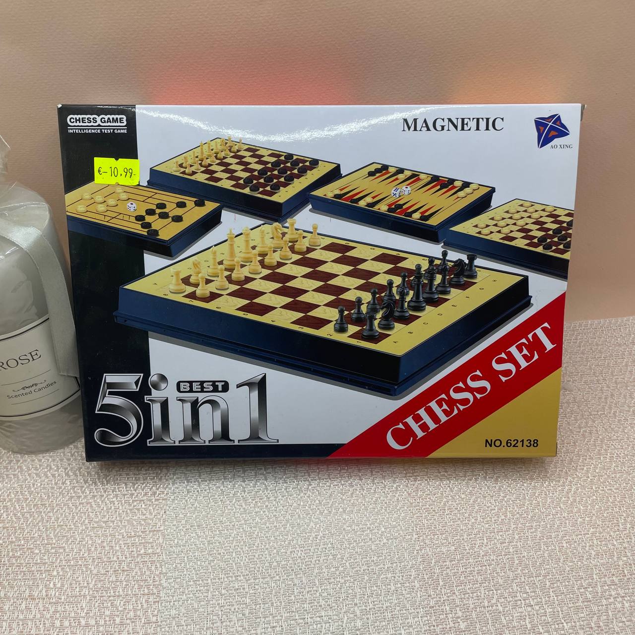 Šachmatų rinkinys 5in1