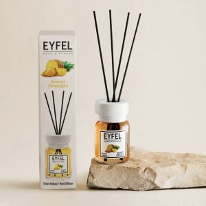Namų kvapas su lazdelėmis Eyfel ananasas, 120ml.