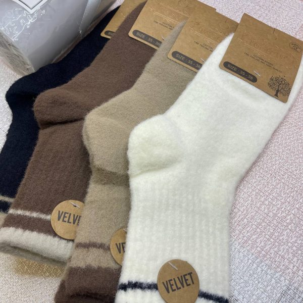 Minkštos šiltos kojinės „Velvet“ 1vnt.