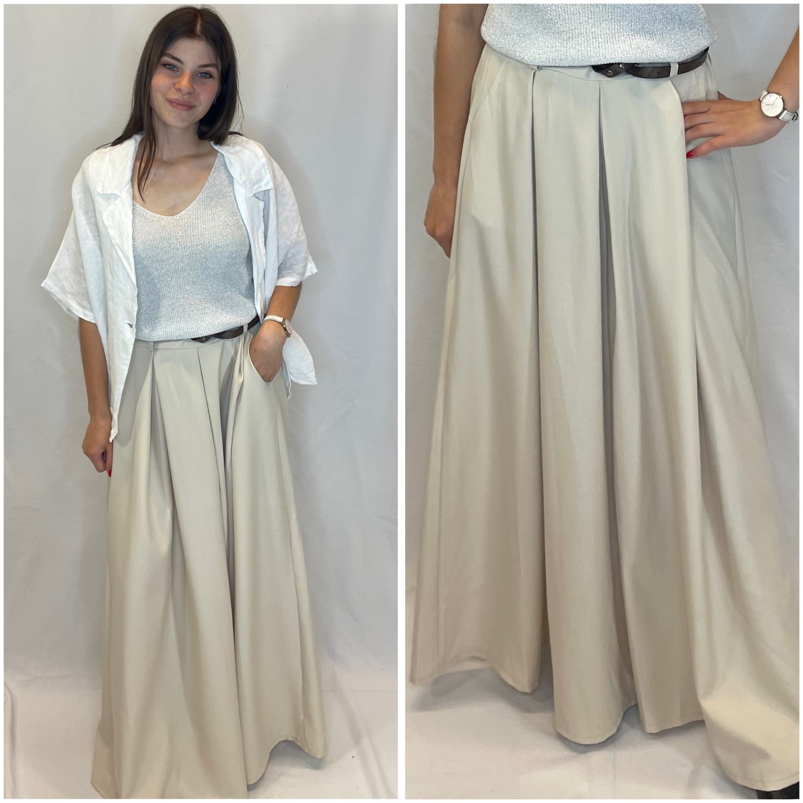 Kelnės „Elegance Wide“
