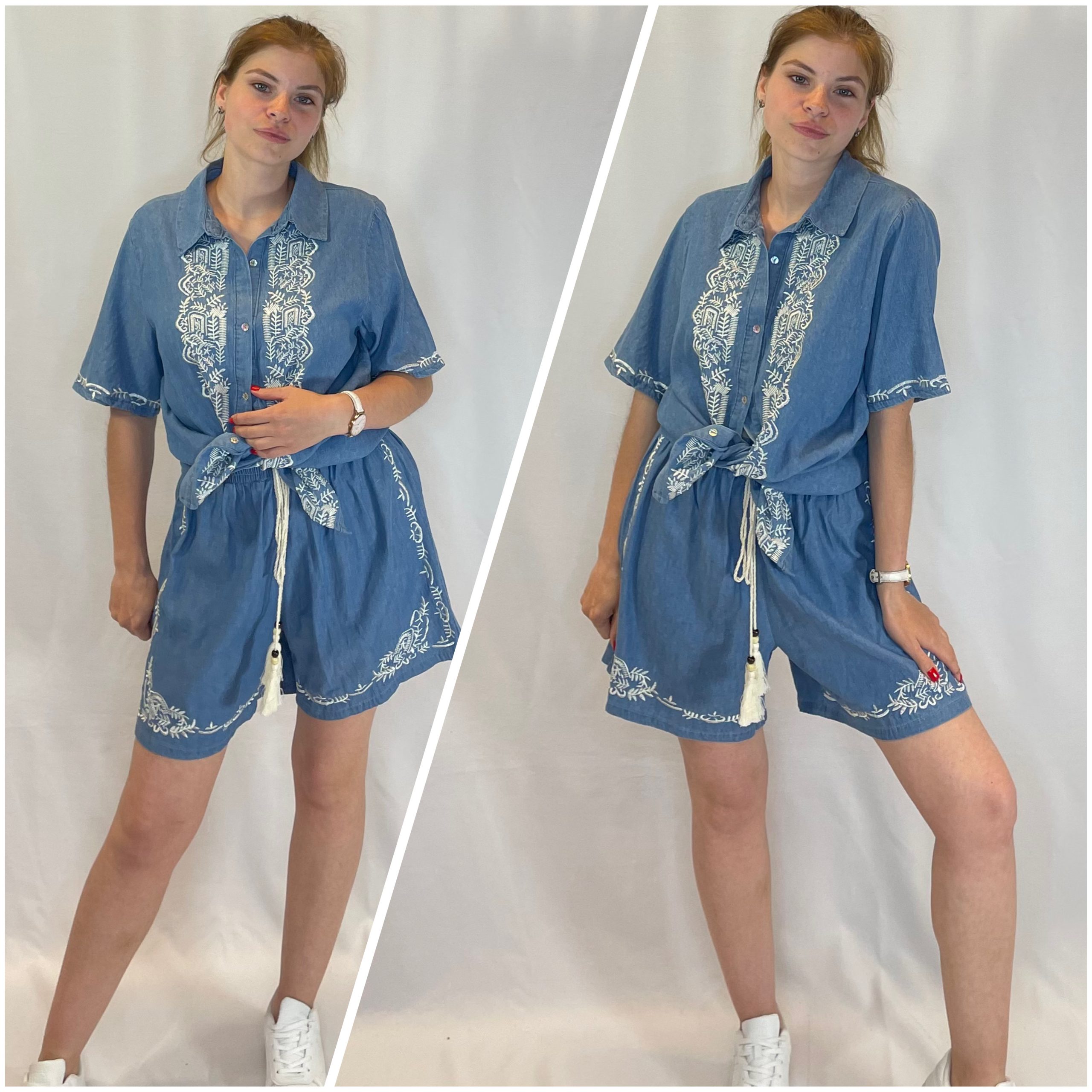 Džinsinis kostiumėlis „Boho Denim“