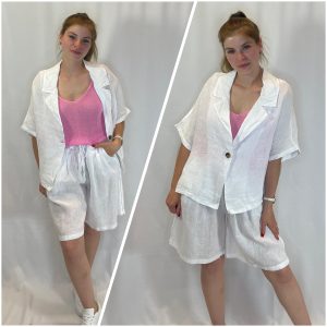 Lininis švarkelis „Summer breeze”