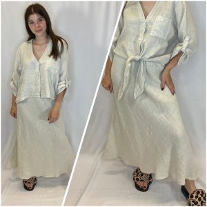 „Linen Pure“ sijonas