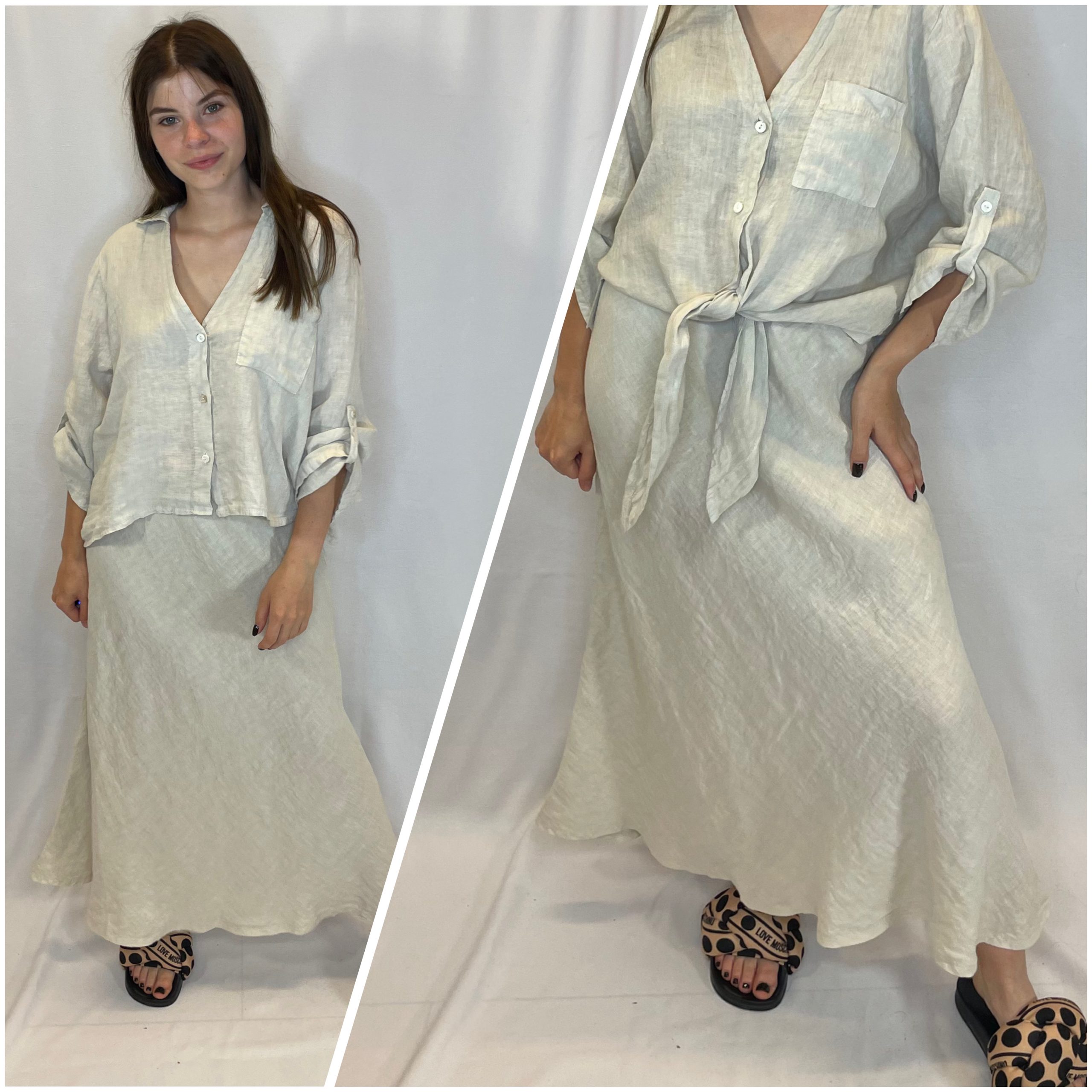 „Linen Pure“ sijonas